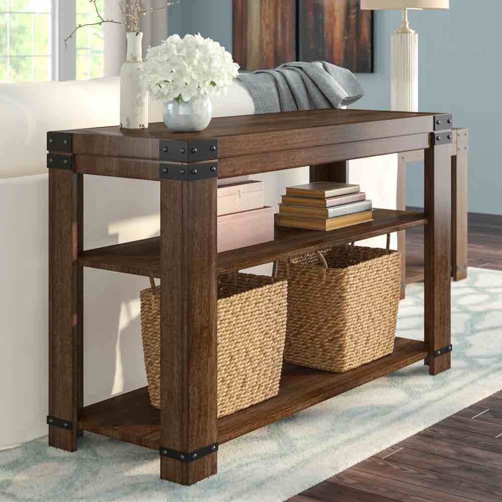 Avaiah 48" Solid Wood Console Table