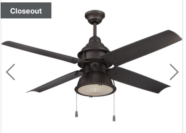 Port Arbor 52 inch Espresso Ceiling Fan