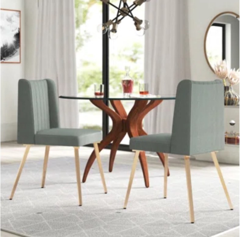 Simmerman Wingback Side Chair (2 chair only )