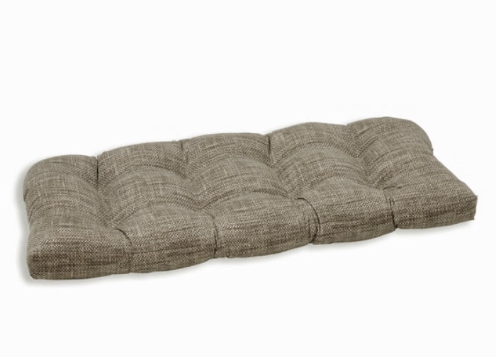 Outdoor/Indoor Remi Patina Wicker Loveseat Cushion