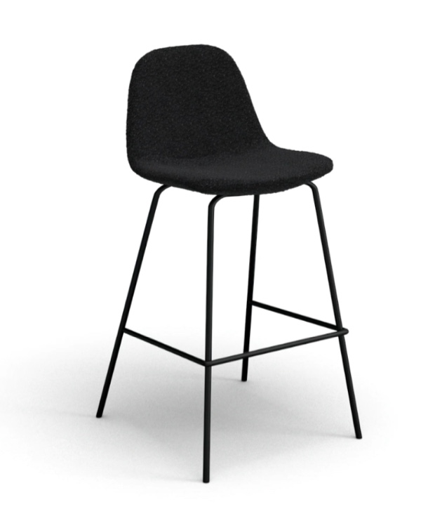  Maxine Boucle Counter Stool - Set of 2
