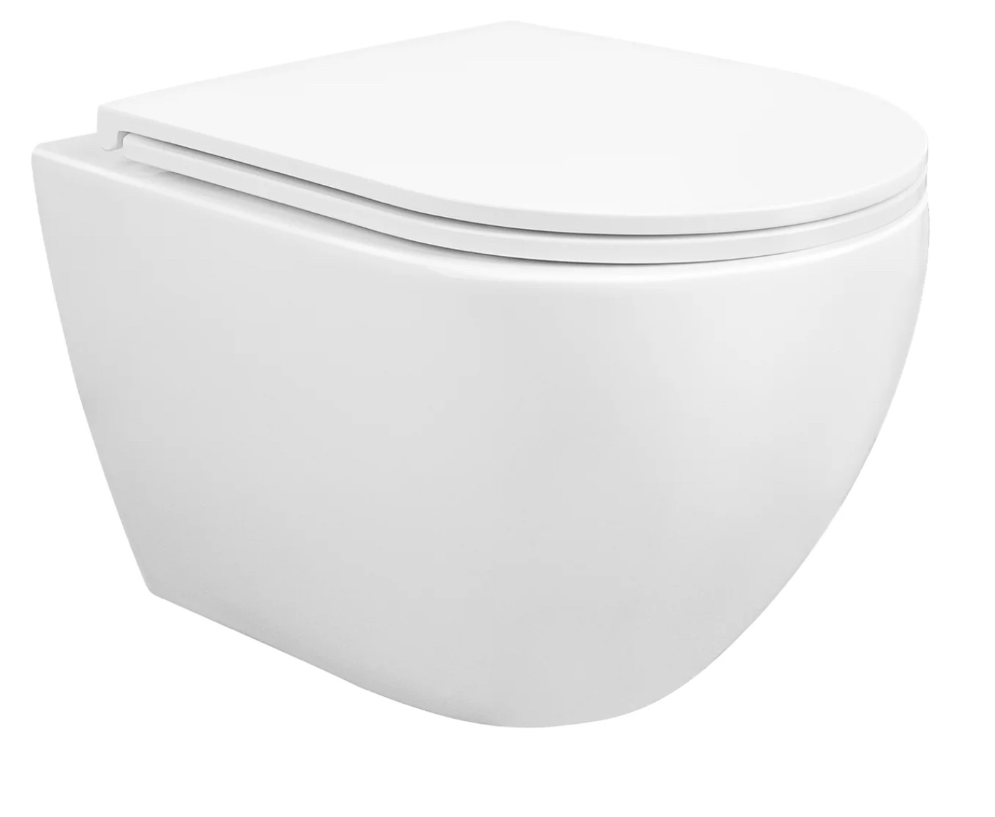 LIBERTY Wall-Hung Elongated Toilet, 1.1/1.6GPF Siphon Flushing with Multiple Colors