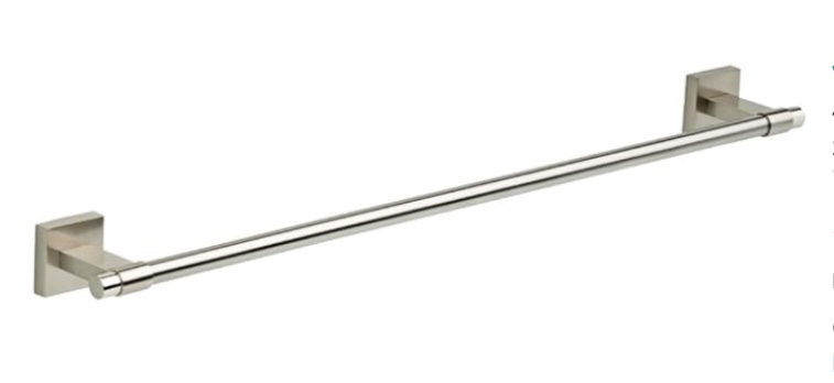 24" Bathroom Towel Bar Wall Mounted(similar to stock photo)