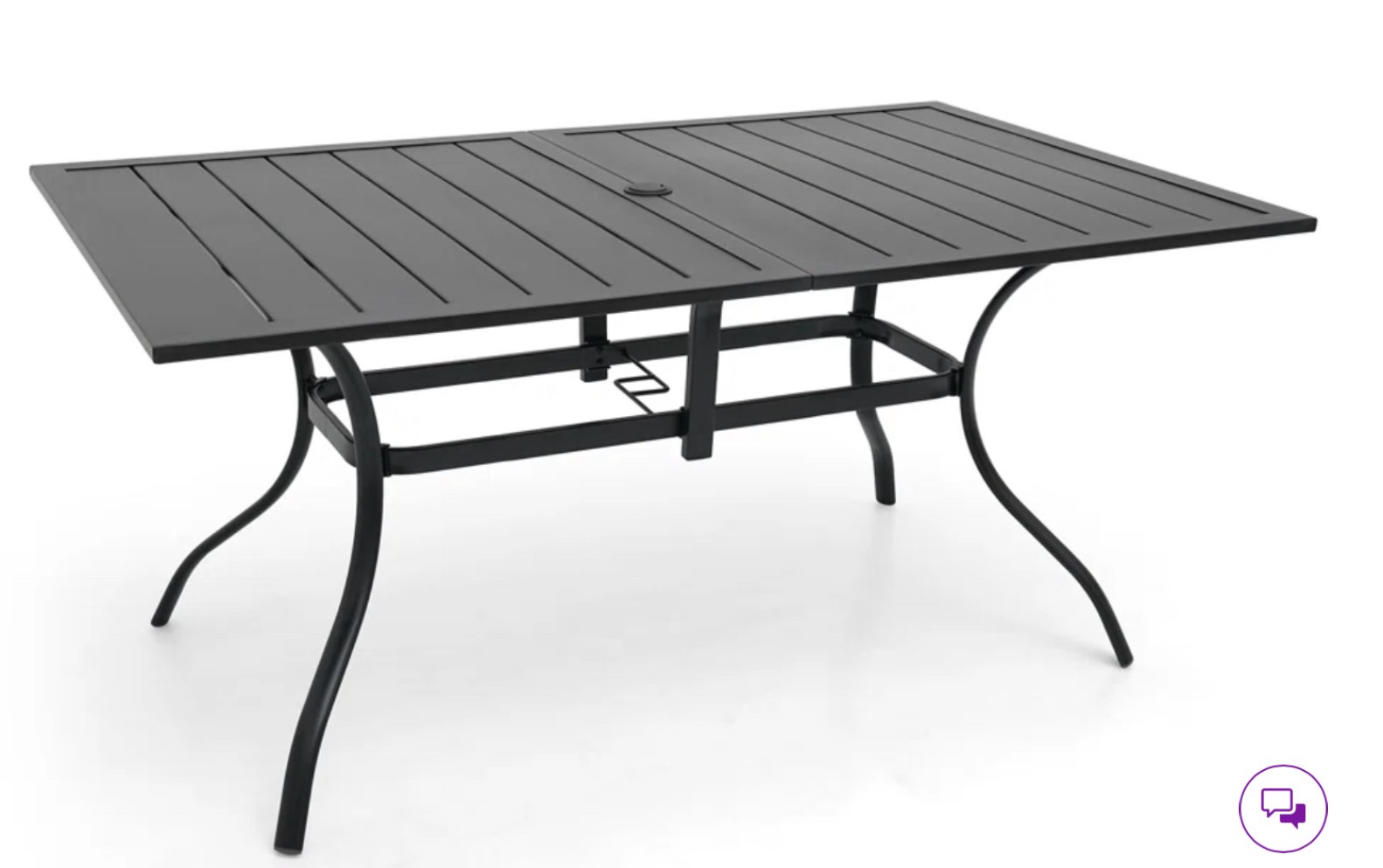 Naruram Rectangular 63'' L x 38'' W Outdoor Dining Table