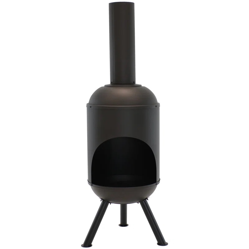 Clayton Steel Wood Burning Chiminea