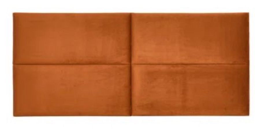 Madri Queen Velvet Upholstered Panel Headboard