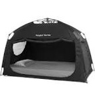 Indoor Instant Privacy Bed Tent for Sleeping,Quick Set-up Bed Canopies,Portable Bed Drapes with Large Space and 3 Doors