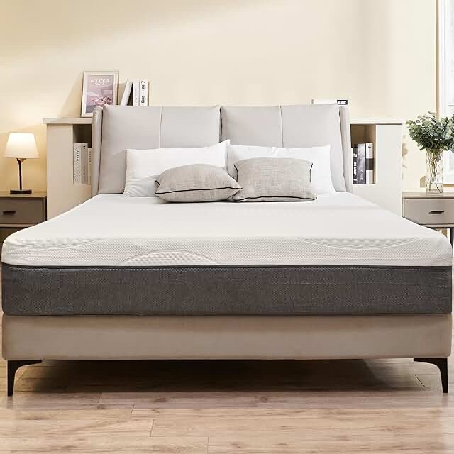 G A Comfortable Rest 8” Memory Foam Mattress