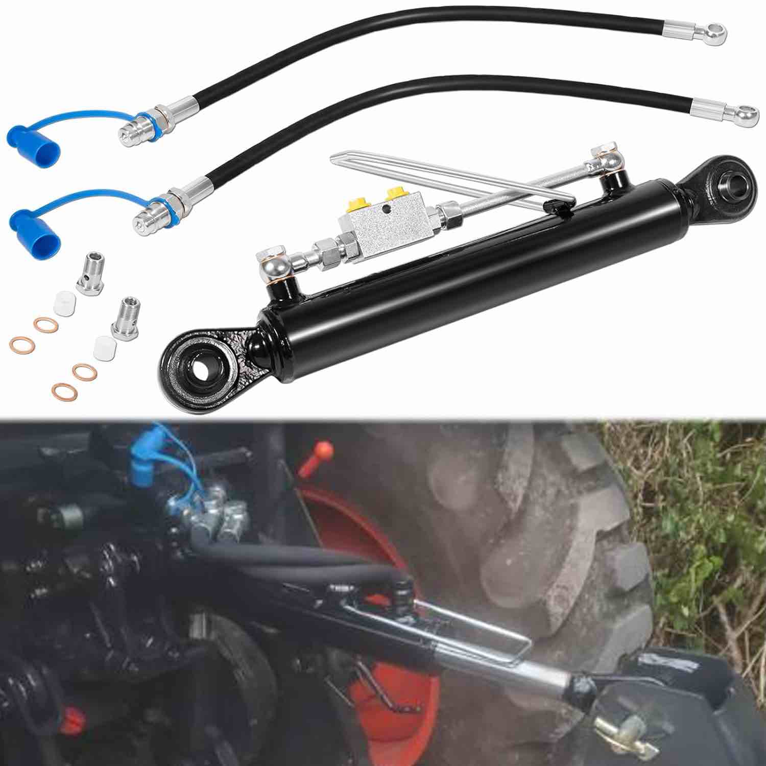 SPH320033 Hydraulic Top Link Cat. 1-1 with Locking Block 20 7/8” - 31 7 ...