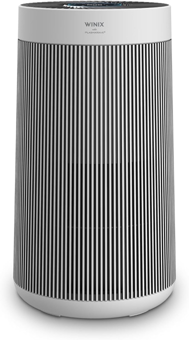 Winix T810 Large Room Air Purifier AHAM Verified for up to 410 sq ft All-in-One 4-Stage True HEPA Air Purifier with PlasmaWave Technology, Silver, Medium