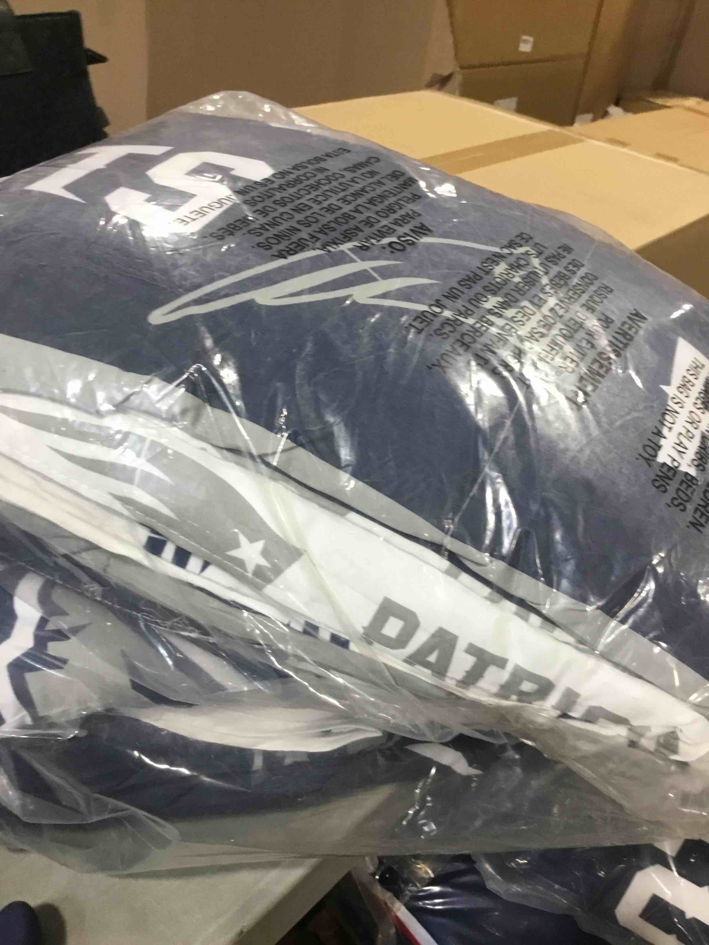 Northwest NFL New England Patriots Bed in a Bag Set, Twin, Rotary