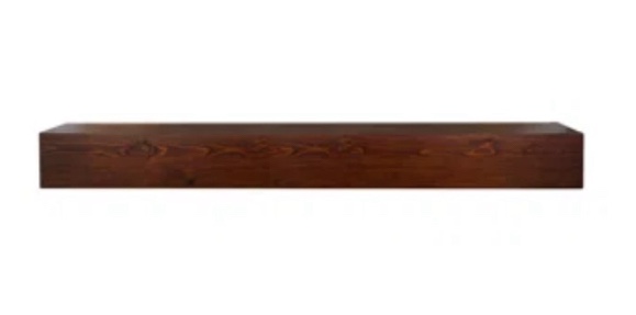Haynor Solid Wood Fireplace Mantel Floating Shelf