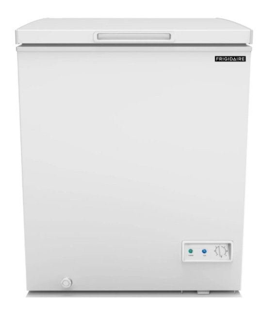 5.0 Cu. ft. Chest Freezer, Garage Ready, White