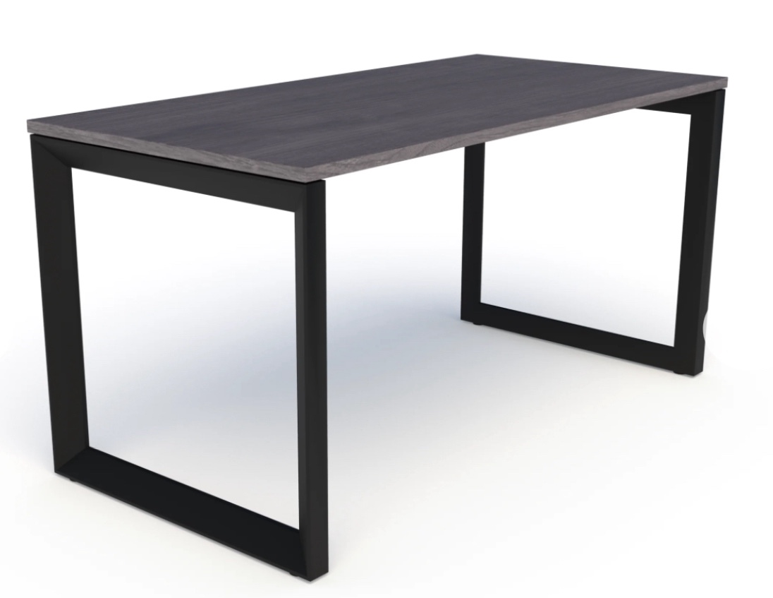 Pivit Frame Straight Desk - GRAY ASH (incomplete)