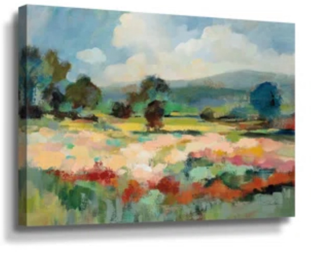 Before the Summer Rain - Painting on Canvas