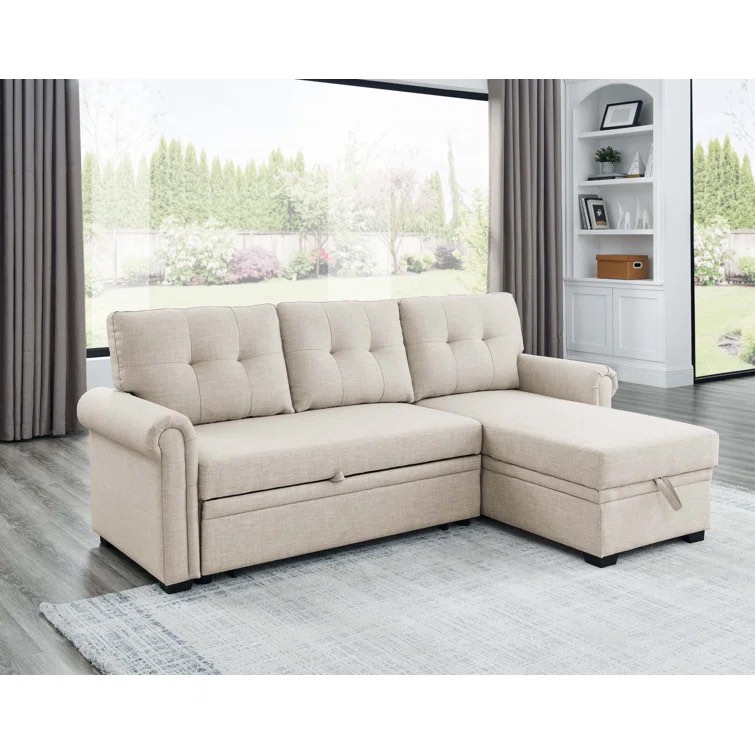 Rossignol 86'' Upholstered Sleeper Sofa (incomplete)