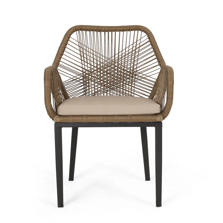 Russell Chair - Brown / Beige 2 chair