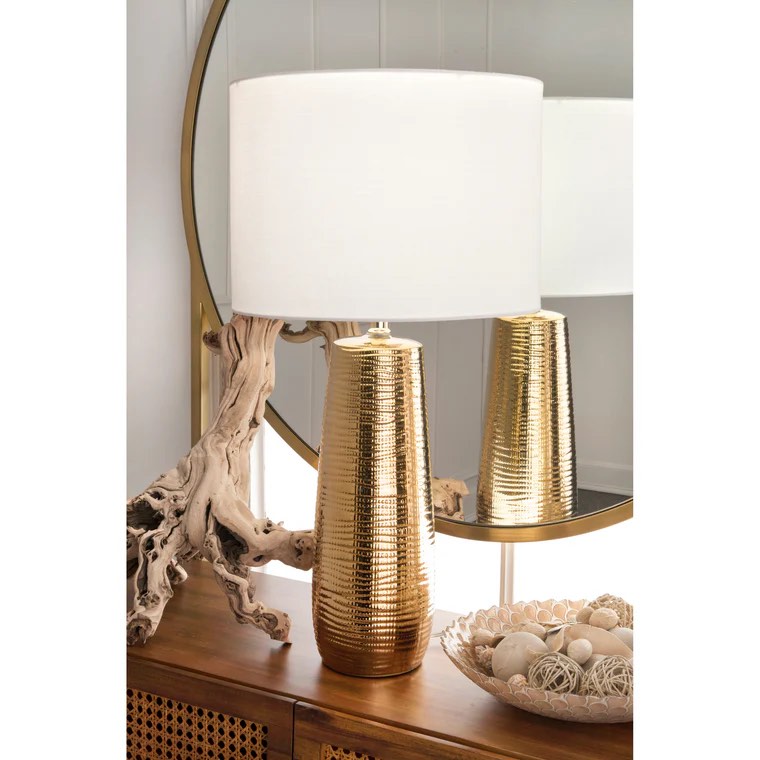 Globe 26" Ceramic Table Lamp