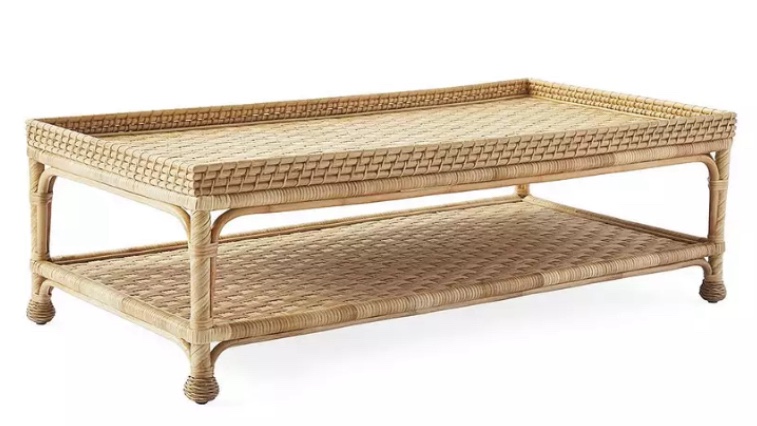 South Seas Rattan Coffee Table(stock photo similar but not exact)