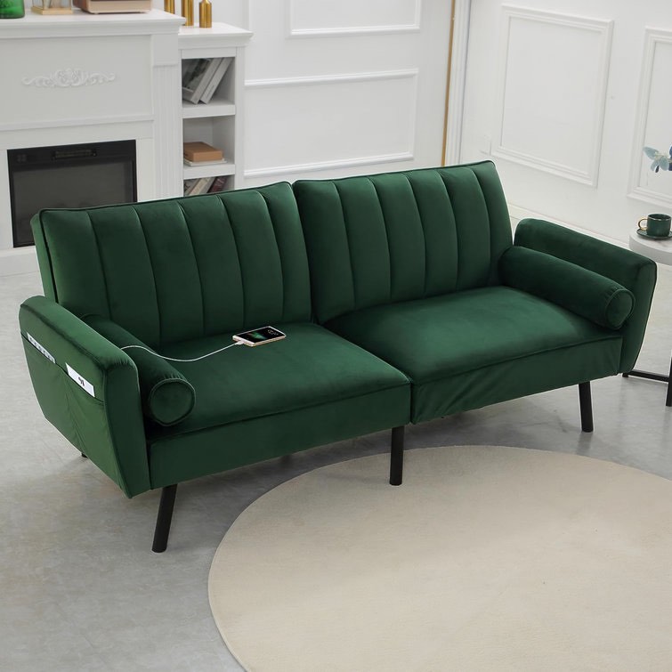 Coach for Dorm See More by Mercer41(incomplete left arm chair only)