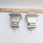 Pair) Rod Desyne Finial Curtain Rod End Satin Nickel 5925-15