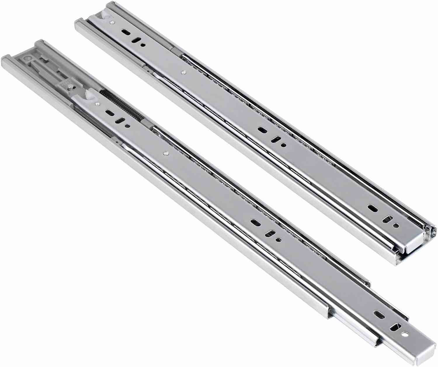 Homdiy soft-close ball bearing drawer slides ( suitable for drawer ) 1 pair