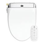 LEIVI Smart Bidet Toilet Seat with Wireless Remote and Side Panel, Multiple Spray Modes, Adjustable Heated Seat, Warm Water and Air Dryer, Auto LED Nightlight, Round