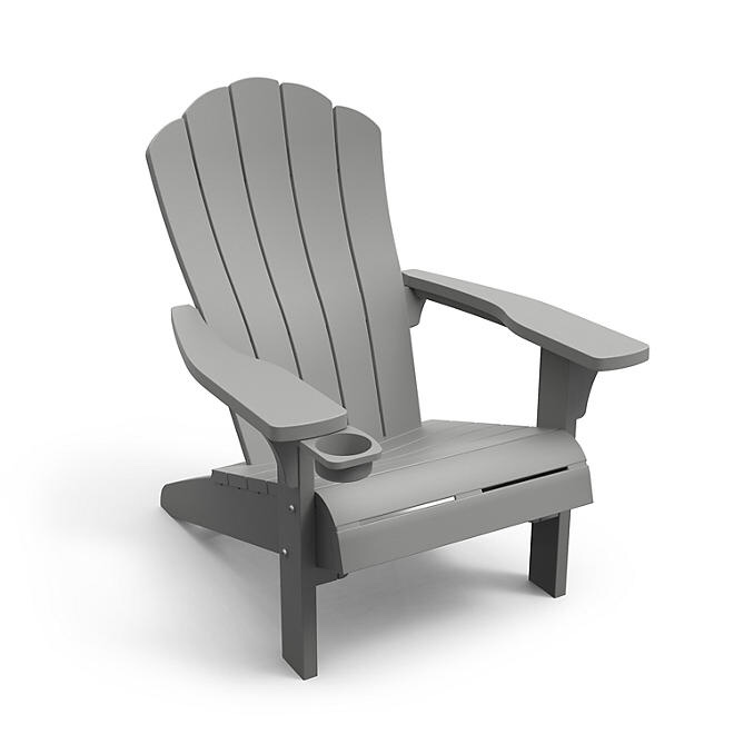 Keter Adirondack Chair - Charcoal 