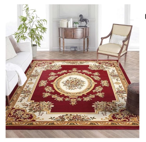 Well Woven Timeless Le Petit Palais Red Traditional Area Rug 3'11" X 5'3"