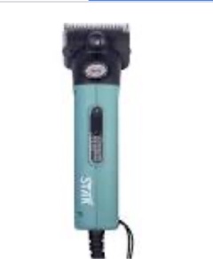 Lister Star Large Animal Clipper with Fine Blade for Horses, Cattle, Sheep, and Livestock (#258-34501), Green