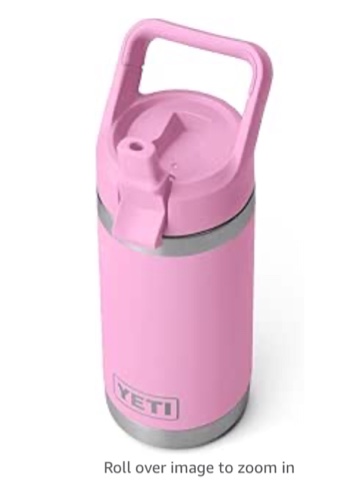 YETI Rambler Jr. 12 oz Kids Bottle, with Straw Cap