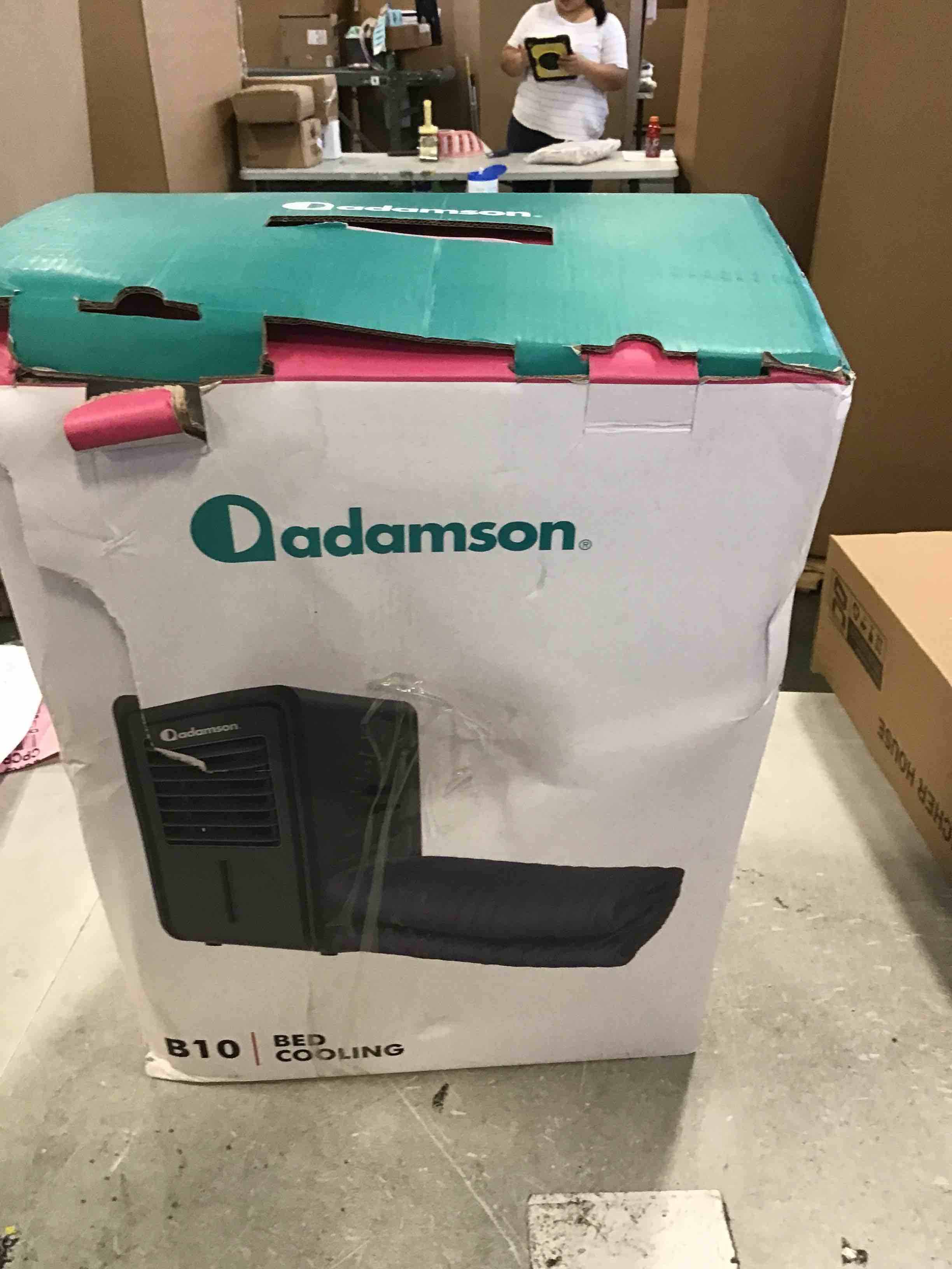 Adamson B10 Navy Blue Bed Cooling System Twin 75” L x 39” W New