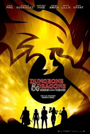 Dungeons Dragons Honor Among Thieves Movie Poster Wall Art Print Decor (Size: 14 x 21 inches) Unframed