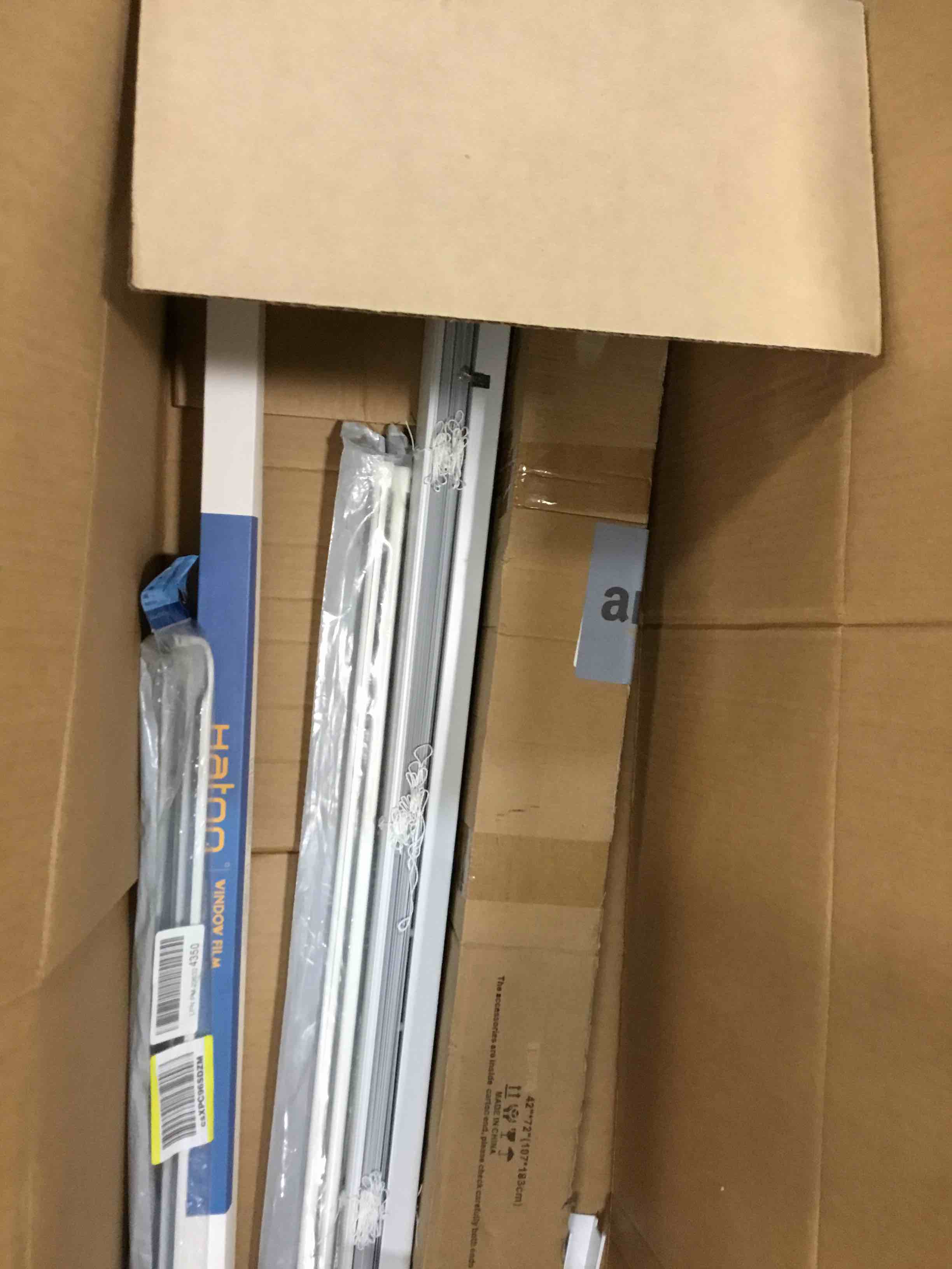 Assorted  Cordless Shades for windows   (Styles, colors, size and other specifications may vary) 