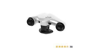 Asiwo Underwater Scooter Pro Diving Scooter with Action Camera Mount, Seascooter with Double Motor for Diving, Swimming, Snorkelling, Adventure and Fishing Hunting