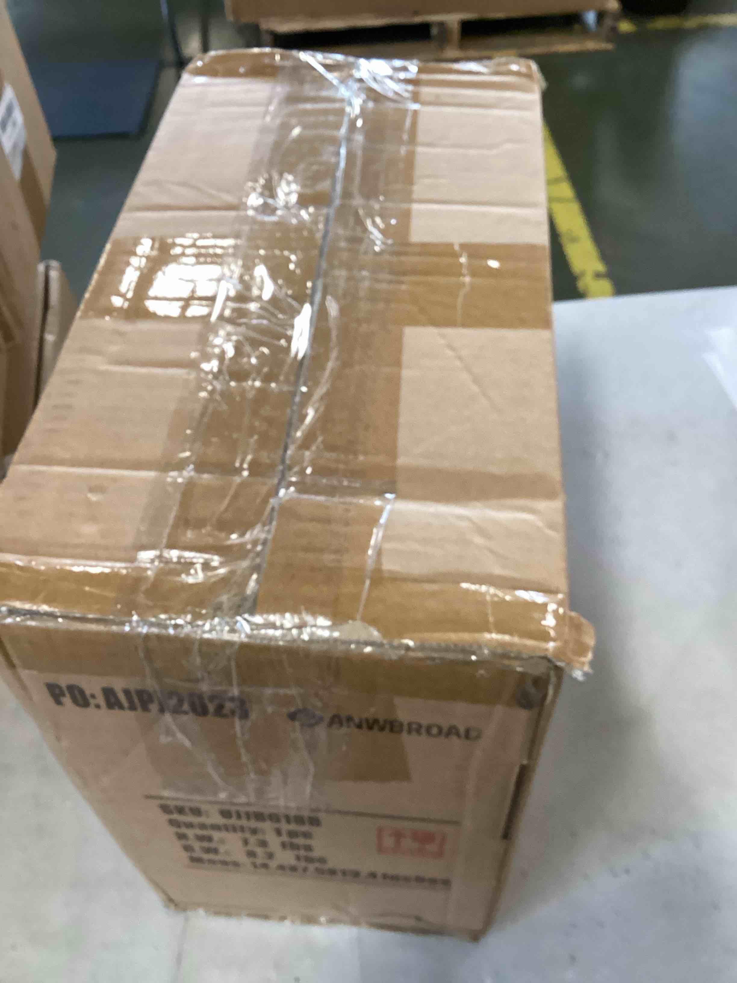 ANWBROAD Huge Jewelry Box Jewelry Organizer Case 6 Tier 40 Hooks