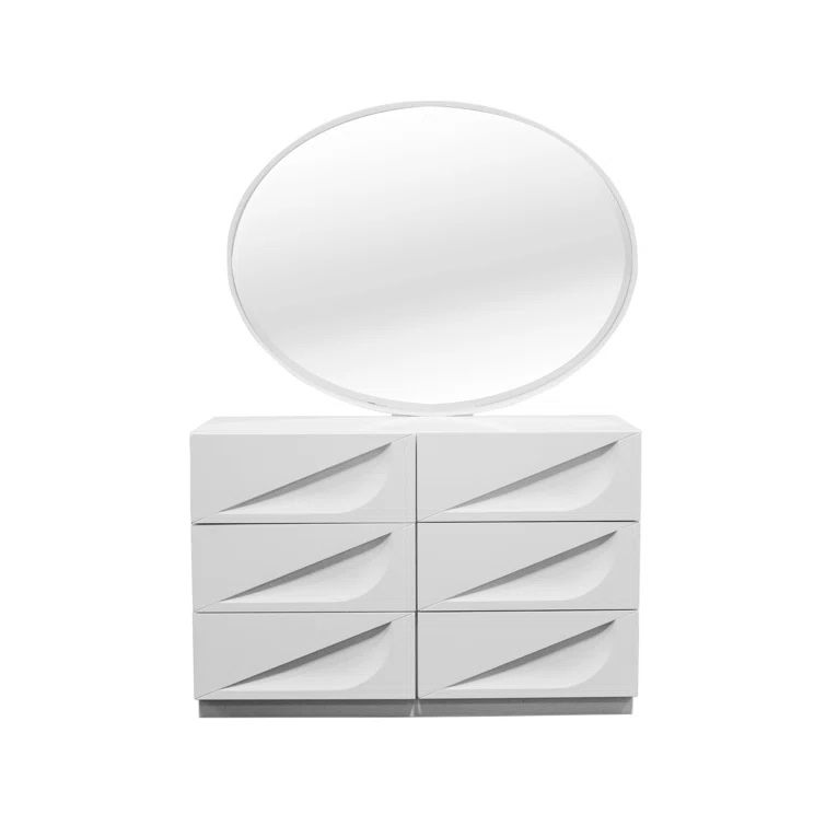 Kogan 6 Drawer Double Dresser with Mirror ( incomplete only mirror)