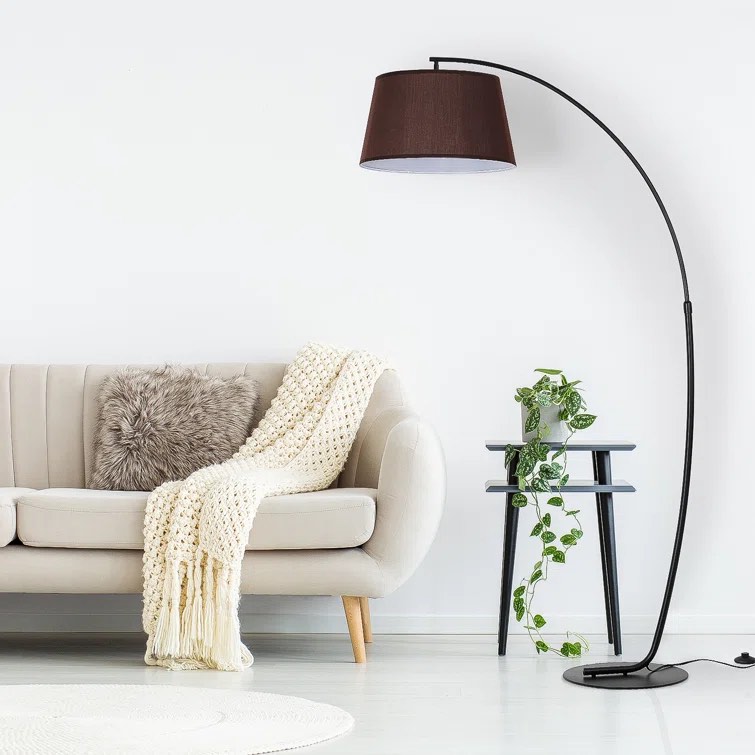 Avyonna 74.8'' Arched Floor Lamp