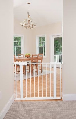 Safety 1st Easy Install 28" High Walk Thru Gate, Fits Between 29" and 38"