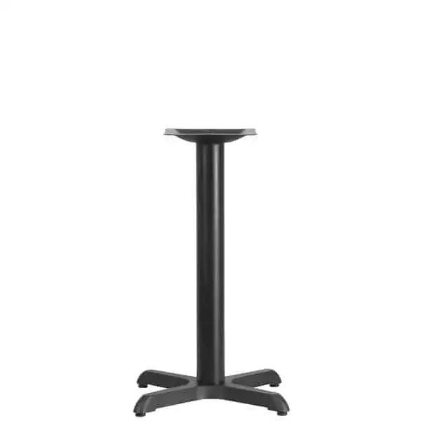 Flash Furniture Restaurant Table Base Replacement 22"x22" Black ( Only Base ) 
