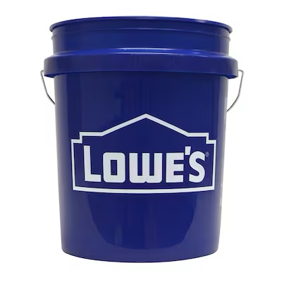 Lowe's 5-Gallon Plastic General Bucket