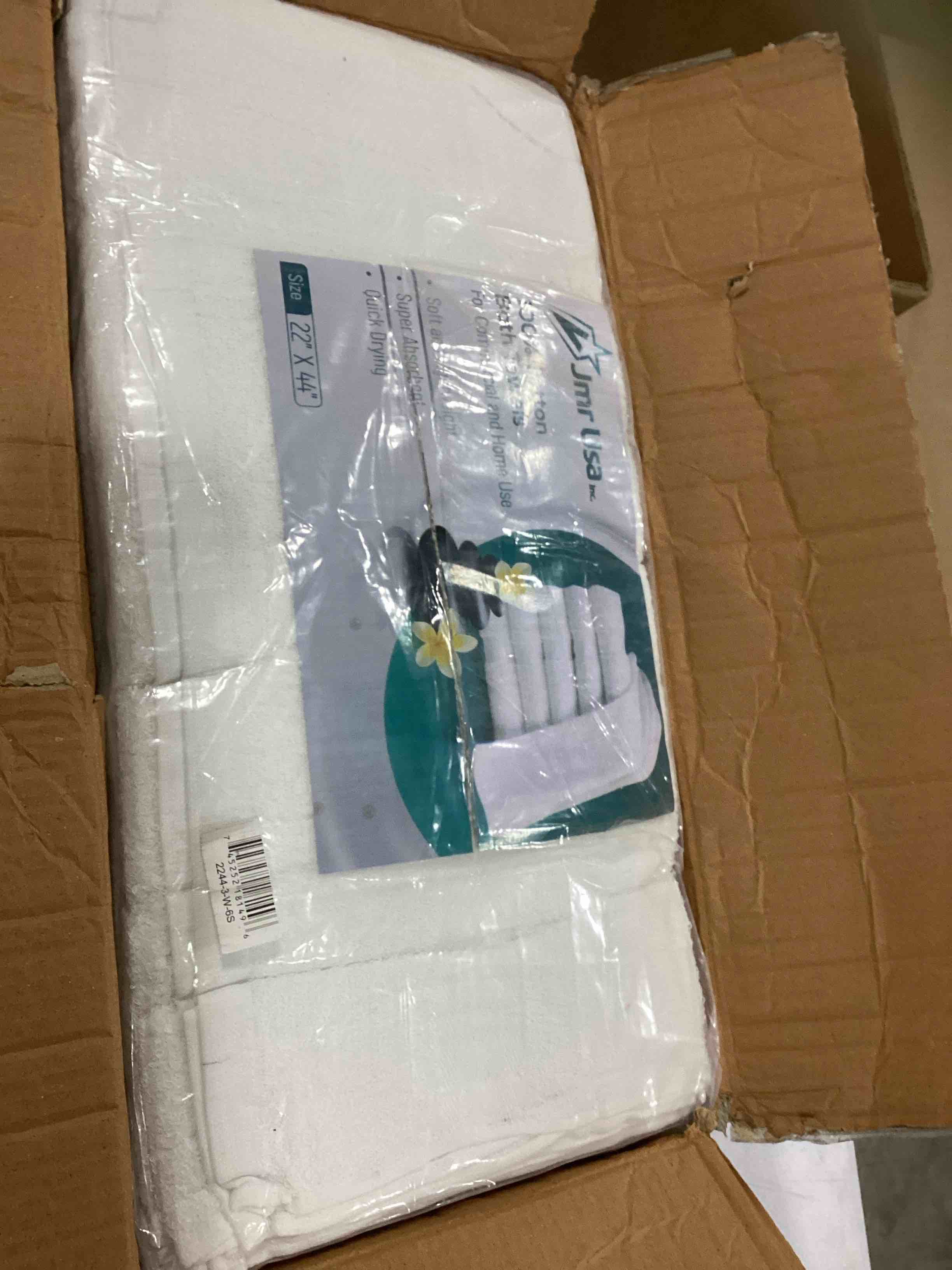 JMR BulkFriendly Essentials Practical Cotton Bath Towels