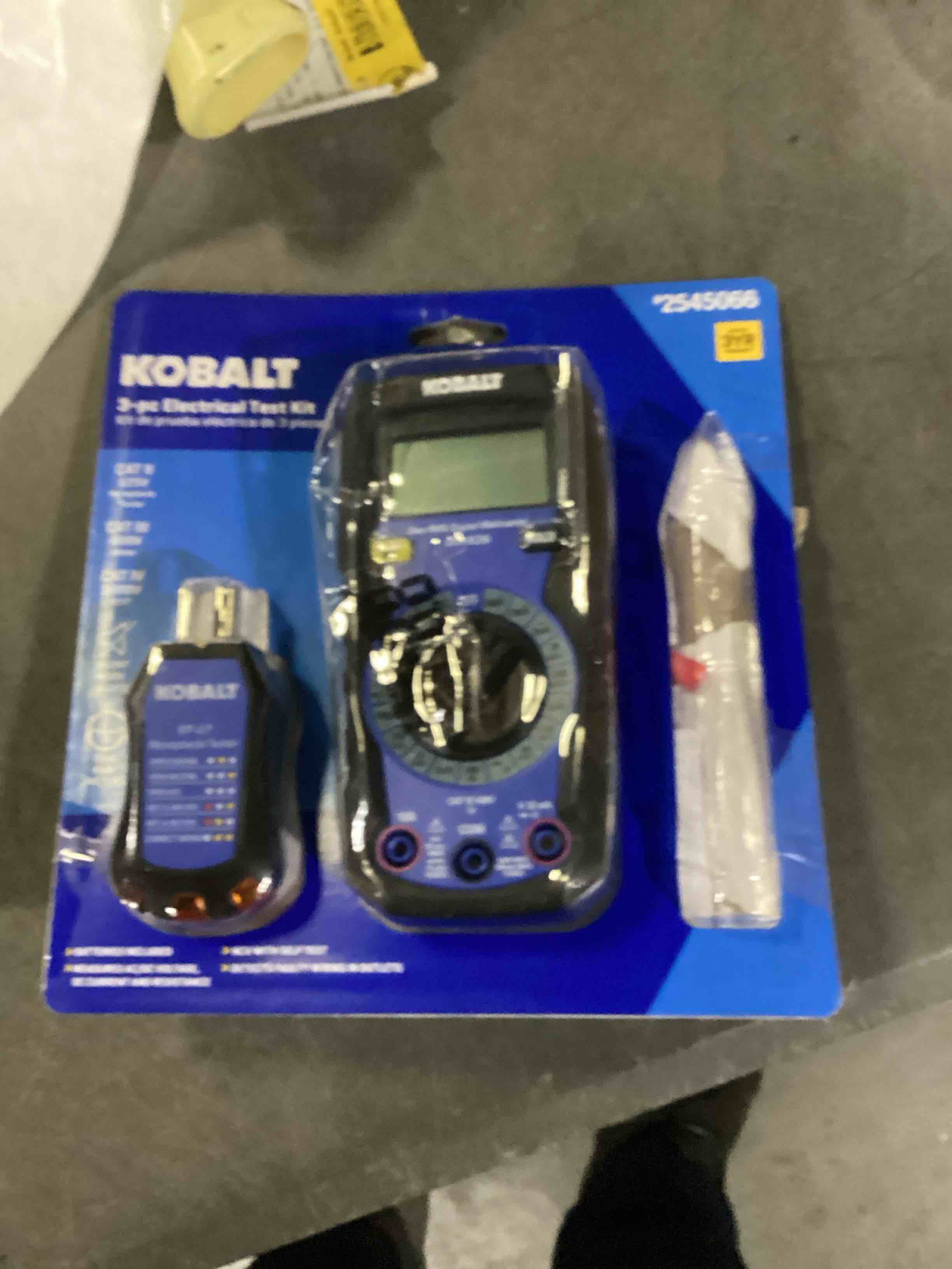 Kobalt 2545066 3 Piece Electrical Test Kit
