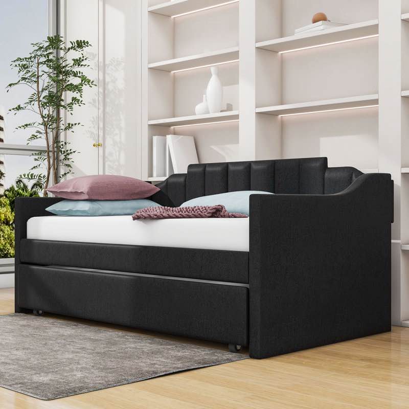 (incomplete) ( box 1 of 2) Berk Twin Daybed with Trundle