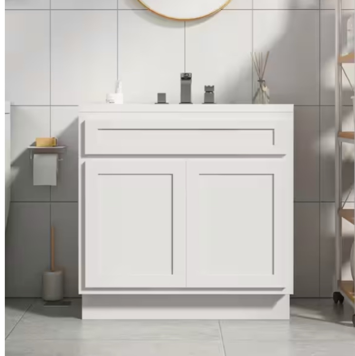 39'' Single Bathroom Vanity Base Only