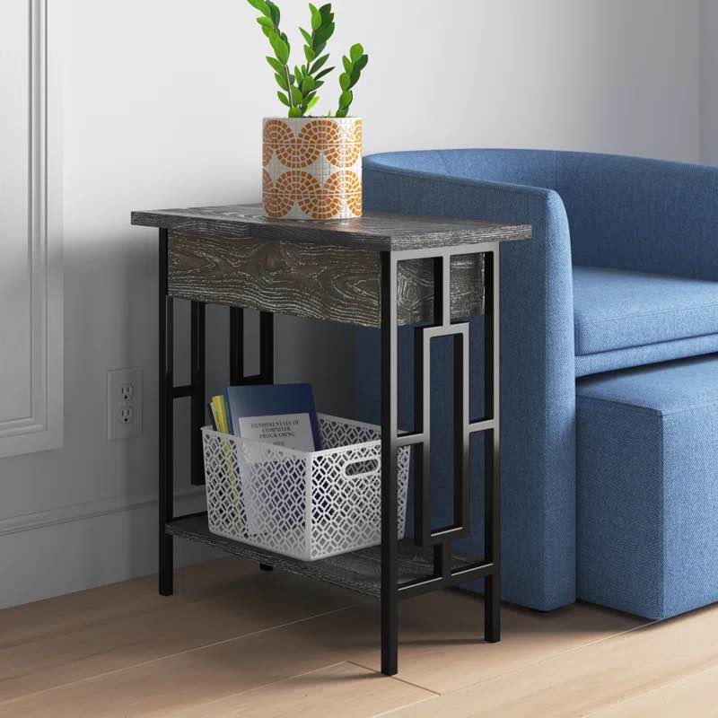 Hazlett End Table with Storage