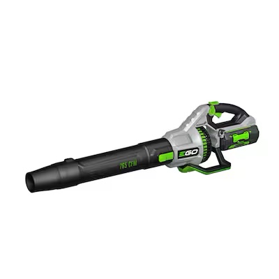 EGO POWER+ 56-volt 765-CFM 200-MPH Battery Handheld Leaf Blower 5 Ah (Battery and Charger Included) Item #4354080 | Model #LB7654