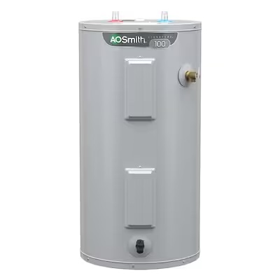 A.O. Smith Signature 100 50-Gallons Short 6-year Warranty 4500-Watt Double Element Electric Water Heater Item #816161 | Model #E6-50R45DV