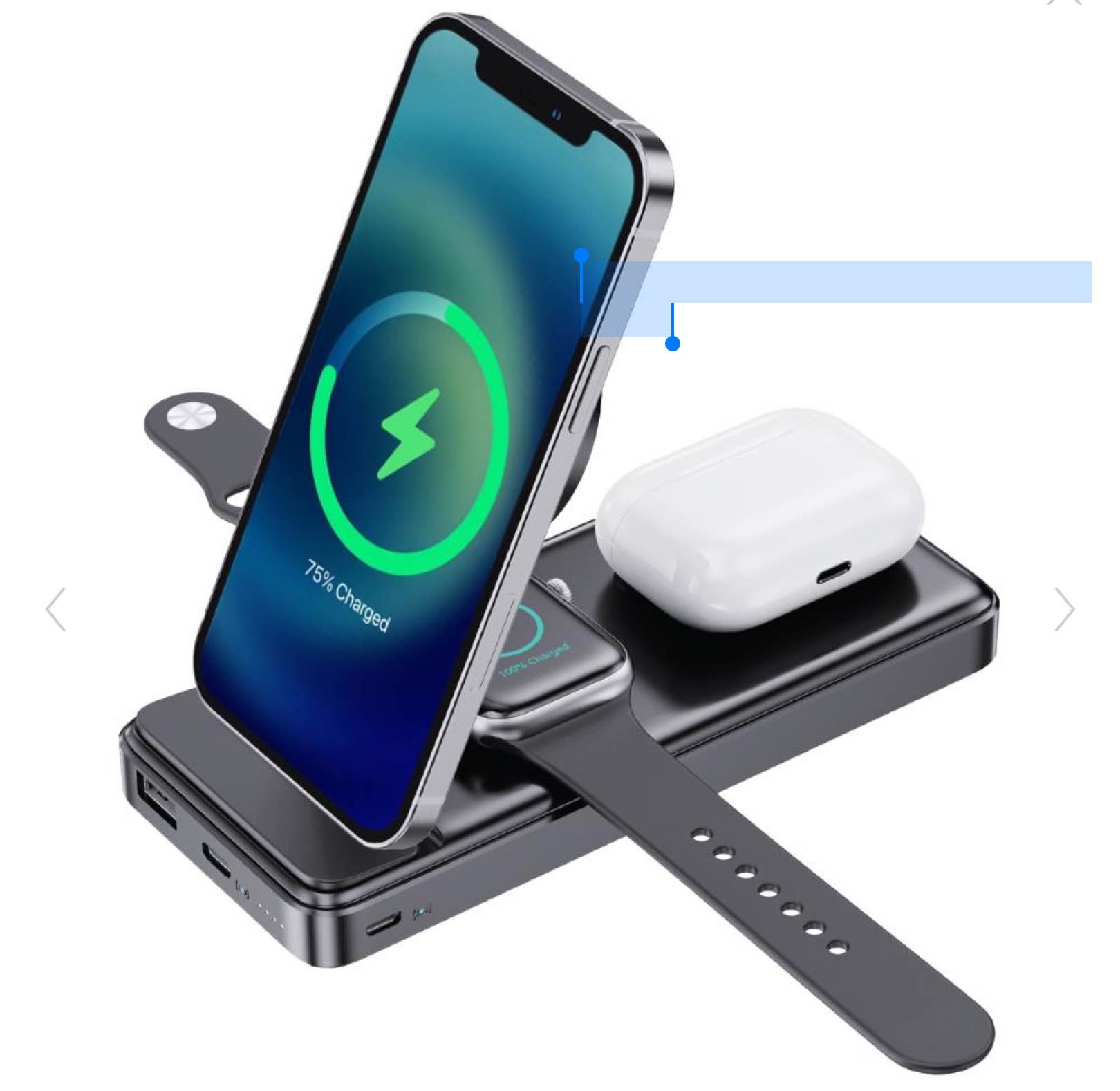 The Portable Apple Device Charging Station