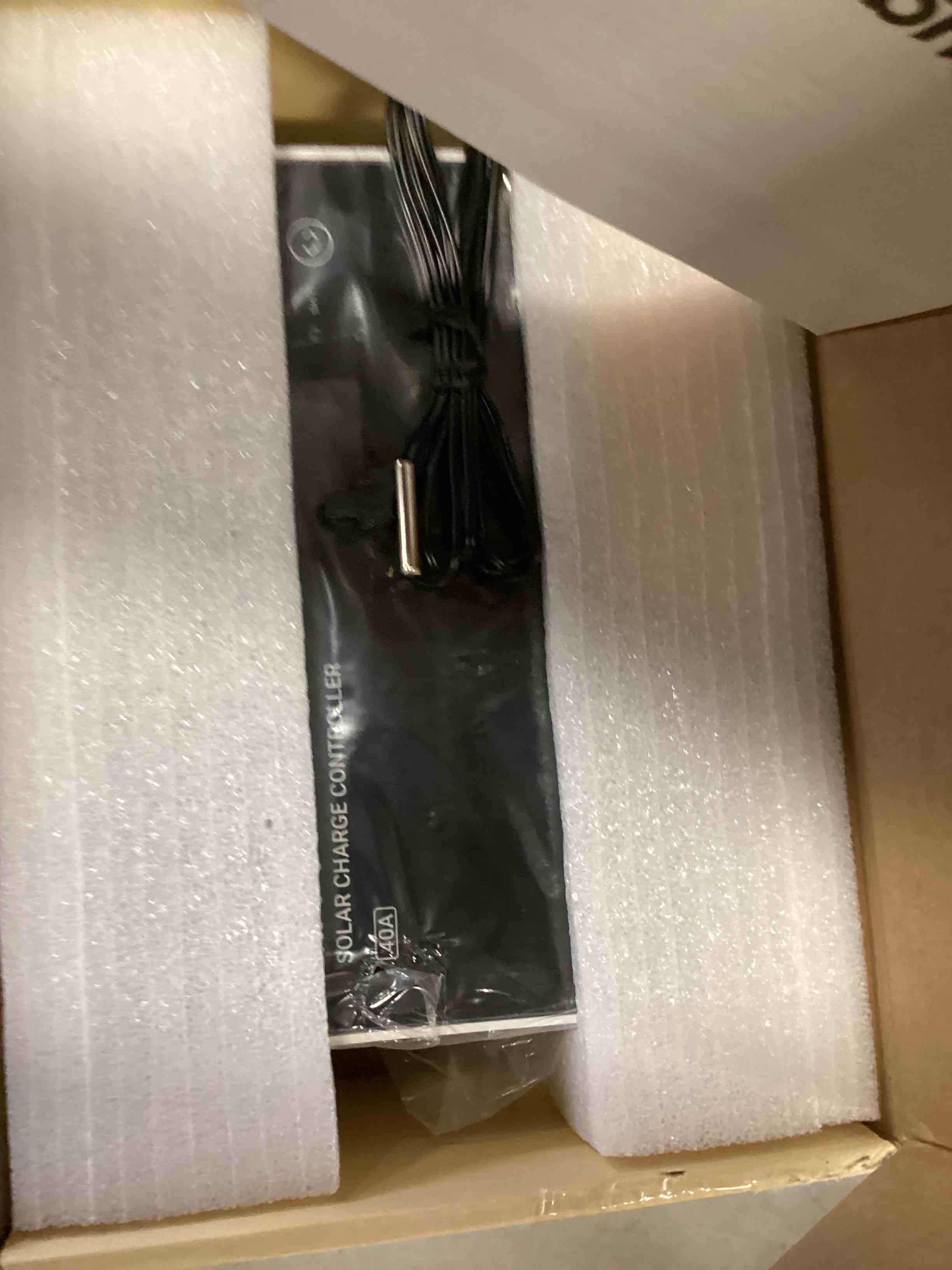 BougeRV 40A MPPT Solar Charge Controller, with Remote APP Control, Backlit LCD Display, Temperature Sensor, 12V/24V/36V/48V Battery Regulator, for LiFePO4, SLD, AGM, FLD, Gel Battery, Negative Ground